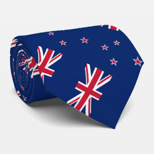 New Zealand Flag Tie