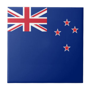 New Zealand flag Tile