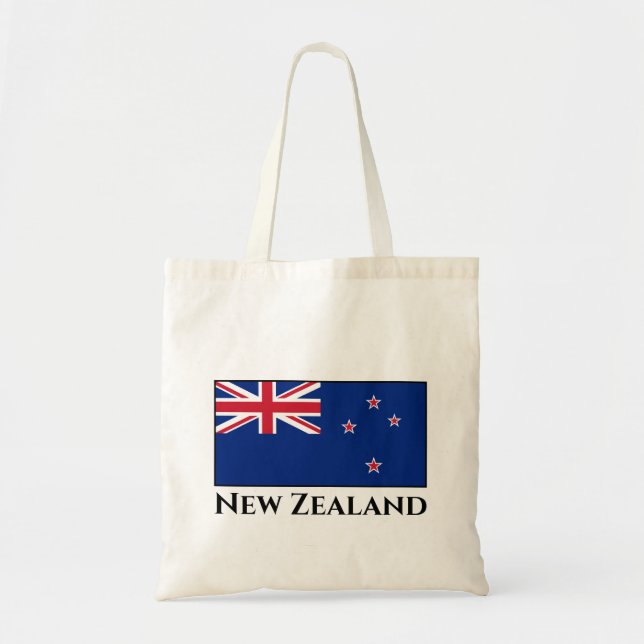 New Zealand Flag Tote Bag (Front)