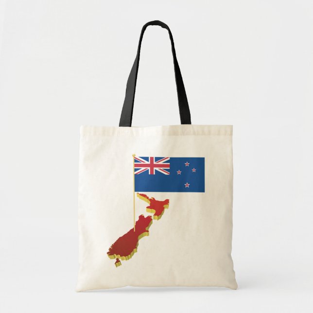 New Zealand Flag Tote Bag (Front)