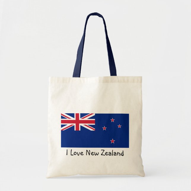 New Zealand flag Tote Bag (Front)