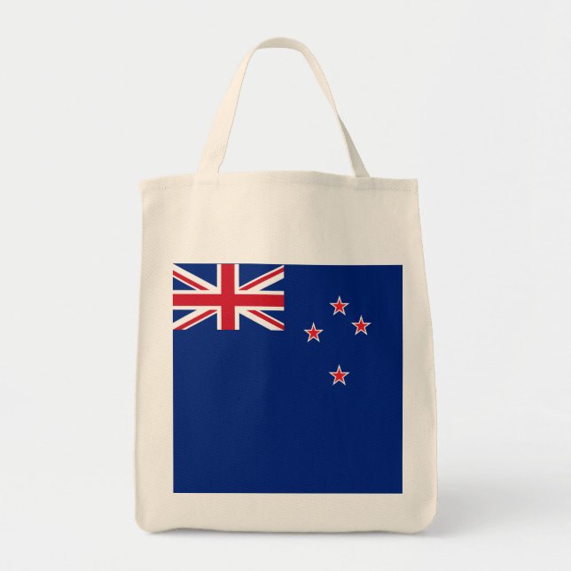 New Zealand flag Tote Bag (Front)