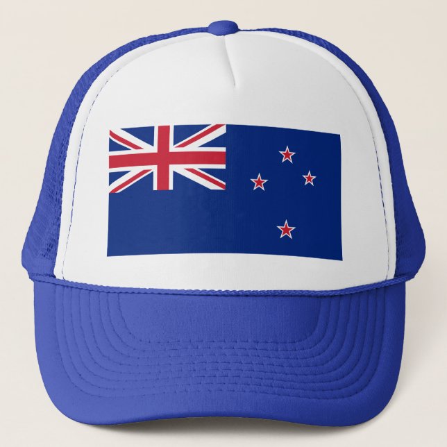 New Zealand flag Trucker Hat (Front)