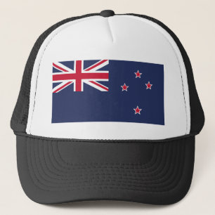 New Zealand Flag Trucker Hat