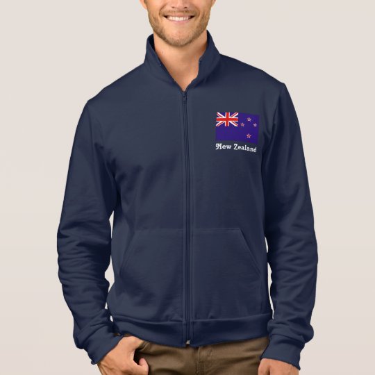 New Zealand fleece track jacket