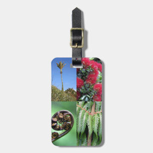 New Zealand flora nature scenics Luggage Tag
