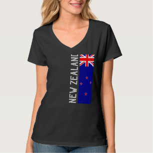 New Zealand Heritage Country Support New Zealander T-Shirt