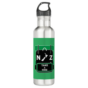 New Zealand Hiking - Walling NZ - Trail Walks NZ 710 Ml Water Bottle