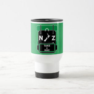 New Zealand Hiking - Walling NZ - Trail Walks NZ   Travel Mug