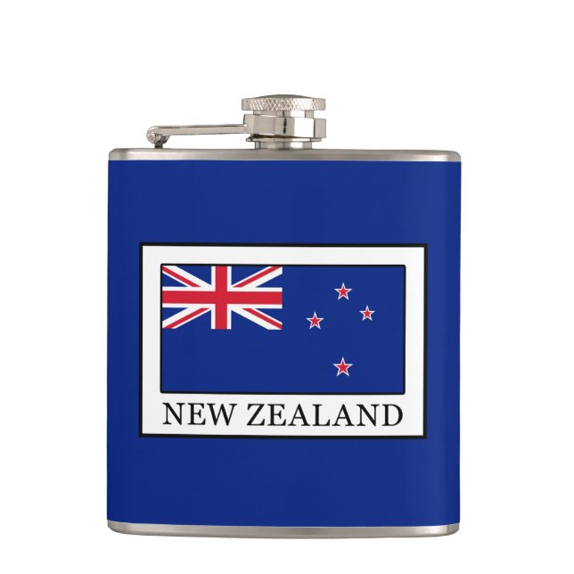 New Zealand Hip Flask (Front)