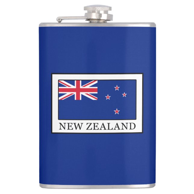 New Zealand Hip Flask (Front)
