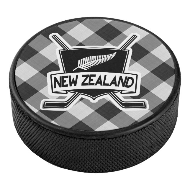 New Zealand Ice Hockey Team Puck (3/4)
