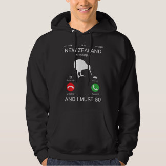 New Zealand is calling and i must go, zealand funn Hoodie