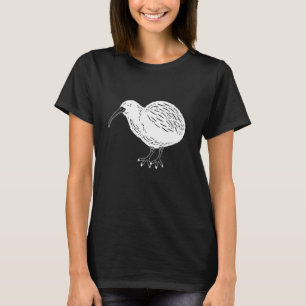 New Zealand Island Kiwi Bird New Zealand T-Shirt