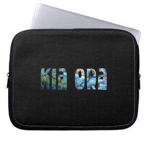 NEW ZEALAND KIA ORA GREETING LAPTOP SLEEVE