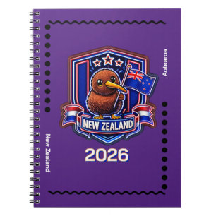 New Zealand Kids Notebook
