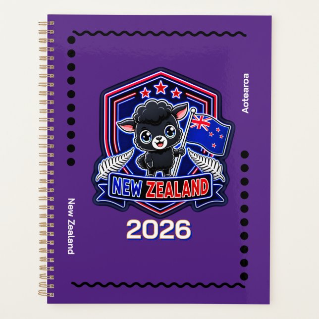 New Zealand Kids Planner (Front)