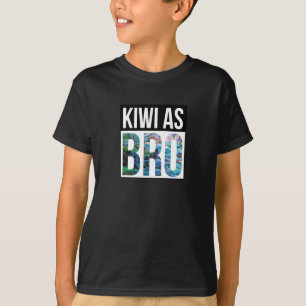 NEW ZEALAND KIWI AS BRO PAUA T-Shirt