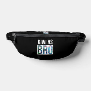 NEW ZEALAND KIWI AS SAYING BUM BAGS