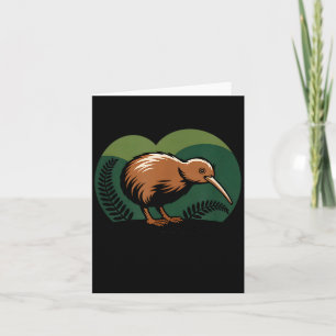 New Zealand Kiwi Bird  Card