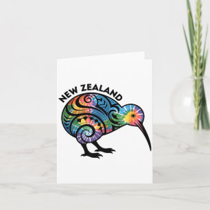New Zealand Kiwi Bird  Card