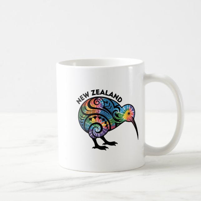 New Zealand Kiwi Bird  Coffee Mug (Right)