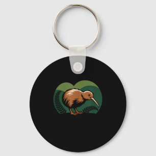 New Zealand Kiwi Bird Key Ring