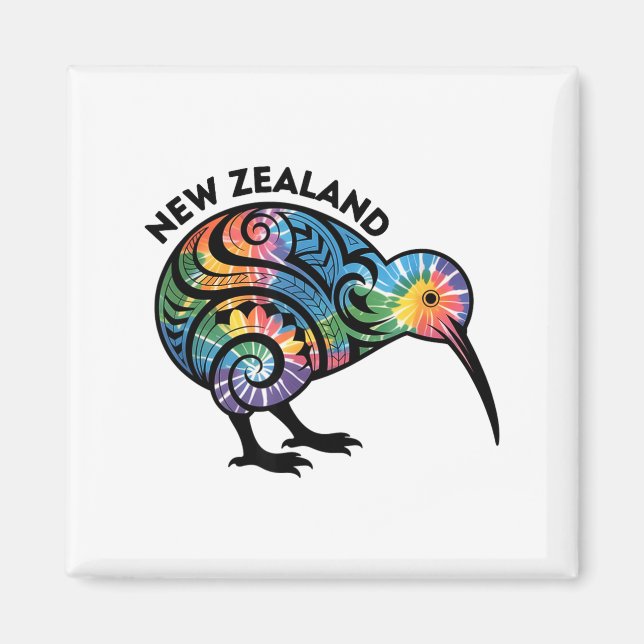 New Zealand Kiwi Bird  Magnet (Front)