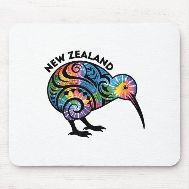 New Zealand Kiwi Bird  Mouse Mat (Front)
