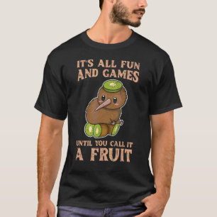 New Zealand Kiwi Bird Quote For A Kiwi T-Shirt