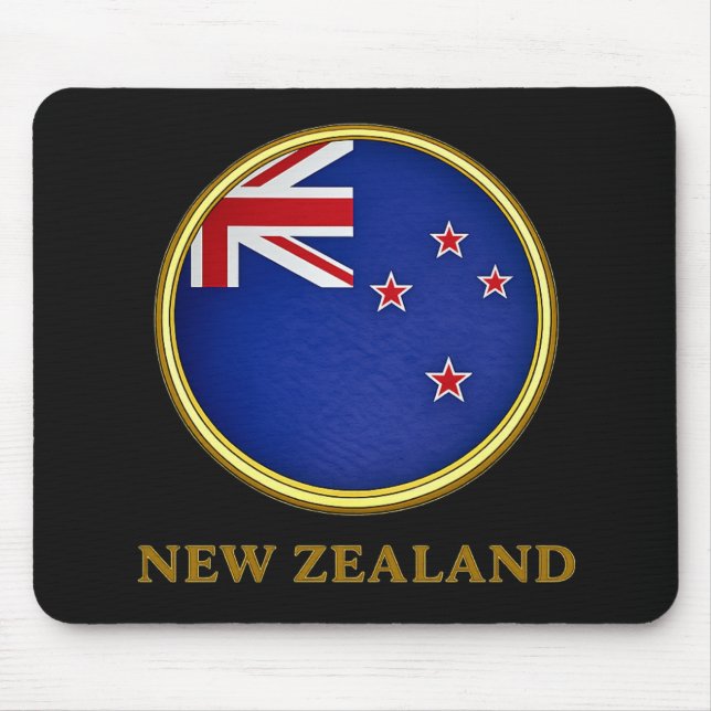 New Zealand - Kiwi Flag Mouse Mat (Front)