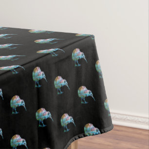 NEW ZEALAND KIWI PAUA TABLECLOTH