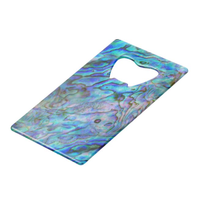 NEW ZEALAND KIWI PAUA TEXTURE (Front Angled)