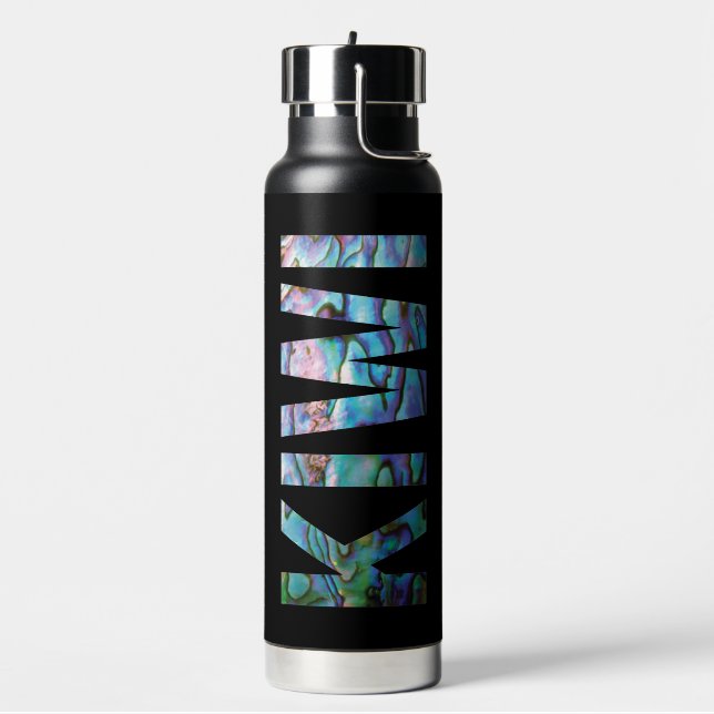 NEW ZEALAND KIWI PAUA WATER BOTTLE (Left)