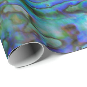 NEW ZEALAND KIWI PAUA WRAPPING PAPER