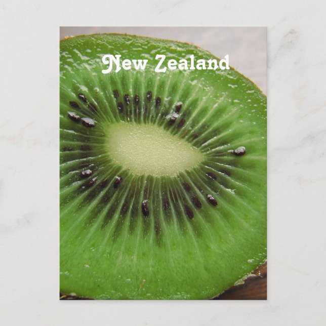 New Zealand Kiwi Postcard (Front)