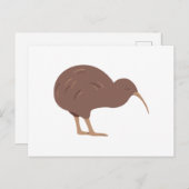 New Zealand Kiwi Postcard (Front/Back)