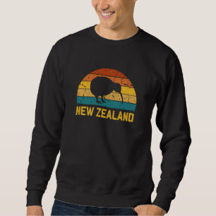 New Zealand Kiwi Retro Sweatshirt