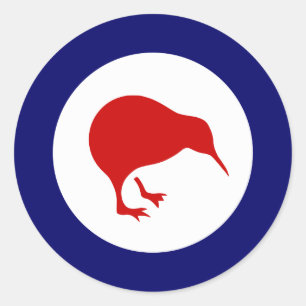 new zealand kiwi roundel military aviation sticker
