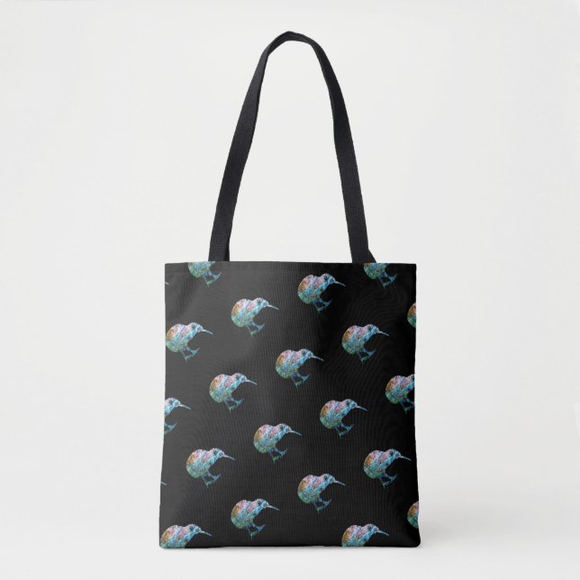 NEW ZEALAND KIWI SIMPLE PAUA TOTE BAG (Front)