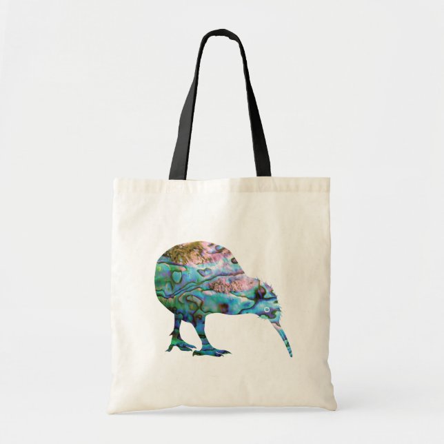NEW ZEALAND KIWI SIMPLE PAUA TOTE BAG (Front)