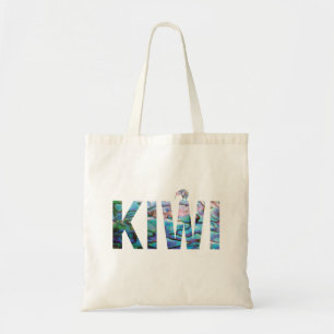 NEW ZEALAND KIWI SIMPLE PAUA TOTE BAG