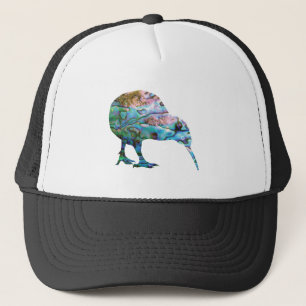 NEW ZEALAND KIWI SIMPLE PAUA TRUCKER HAT