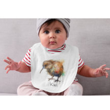 New Zealand Kiwi watercolor customisable