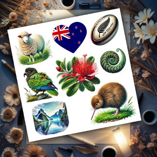 New Zealand Kiwiana Set 2
