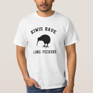NEW ZEALAND 'KIWIS HAVE LONG PECKERS' T-Shirt
