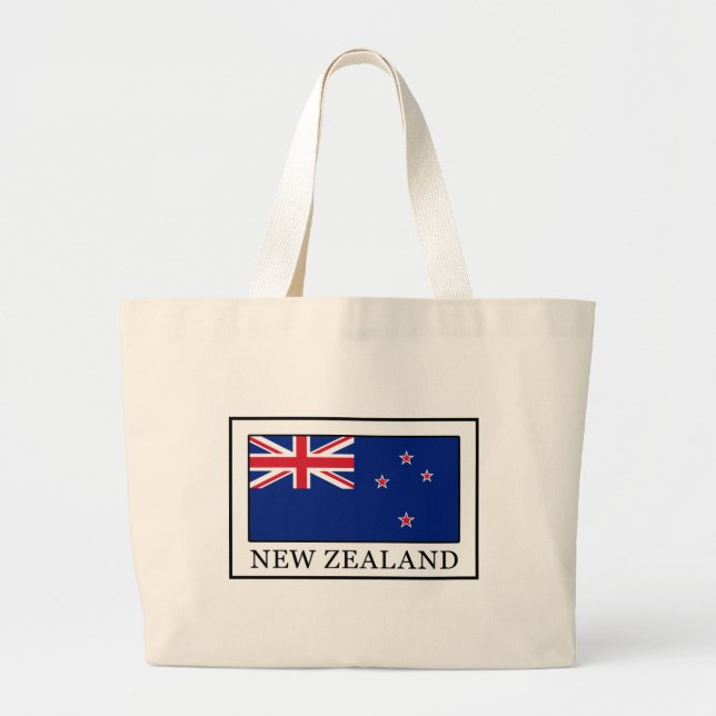 New Zealand Large Tote Bag (Front)
