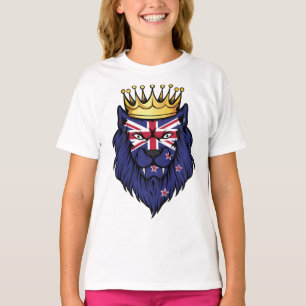 New Zealand  Lion King Flag T-Shirt