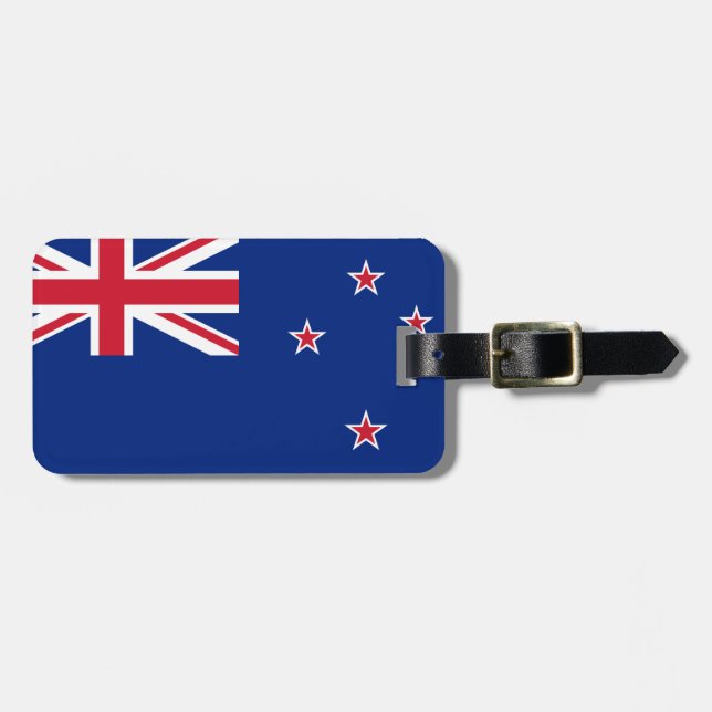 New Zealand Luggage Tag (Front Horizontal)