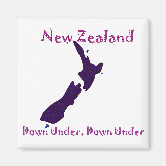 New Zealand Magnet (Front)